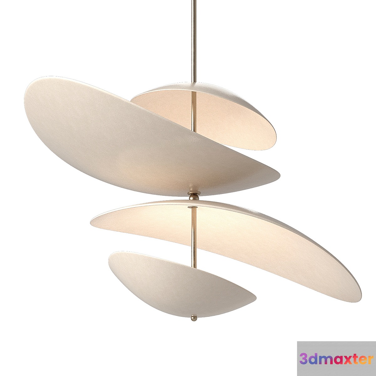 Selene pendant chandelier by Elsa Foulon