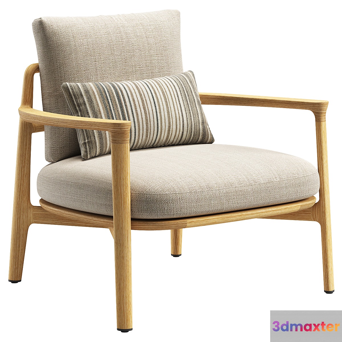 Magnolia Outdoor Armchair _ Poliform 3D Max