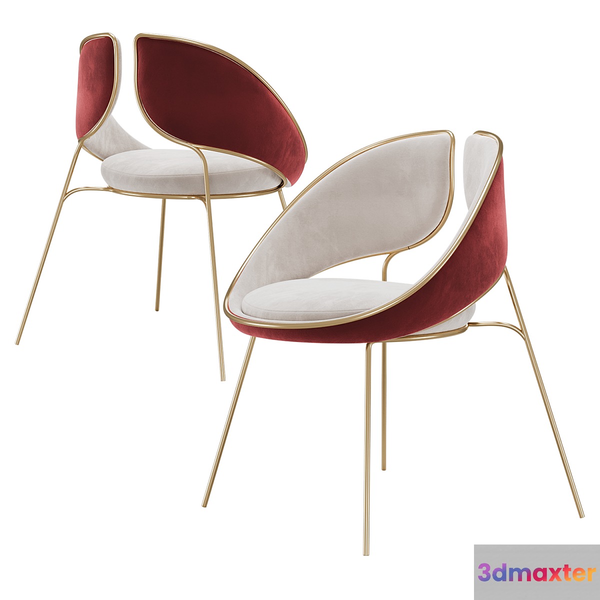 Hyoku Dining Chair 3D Max
