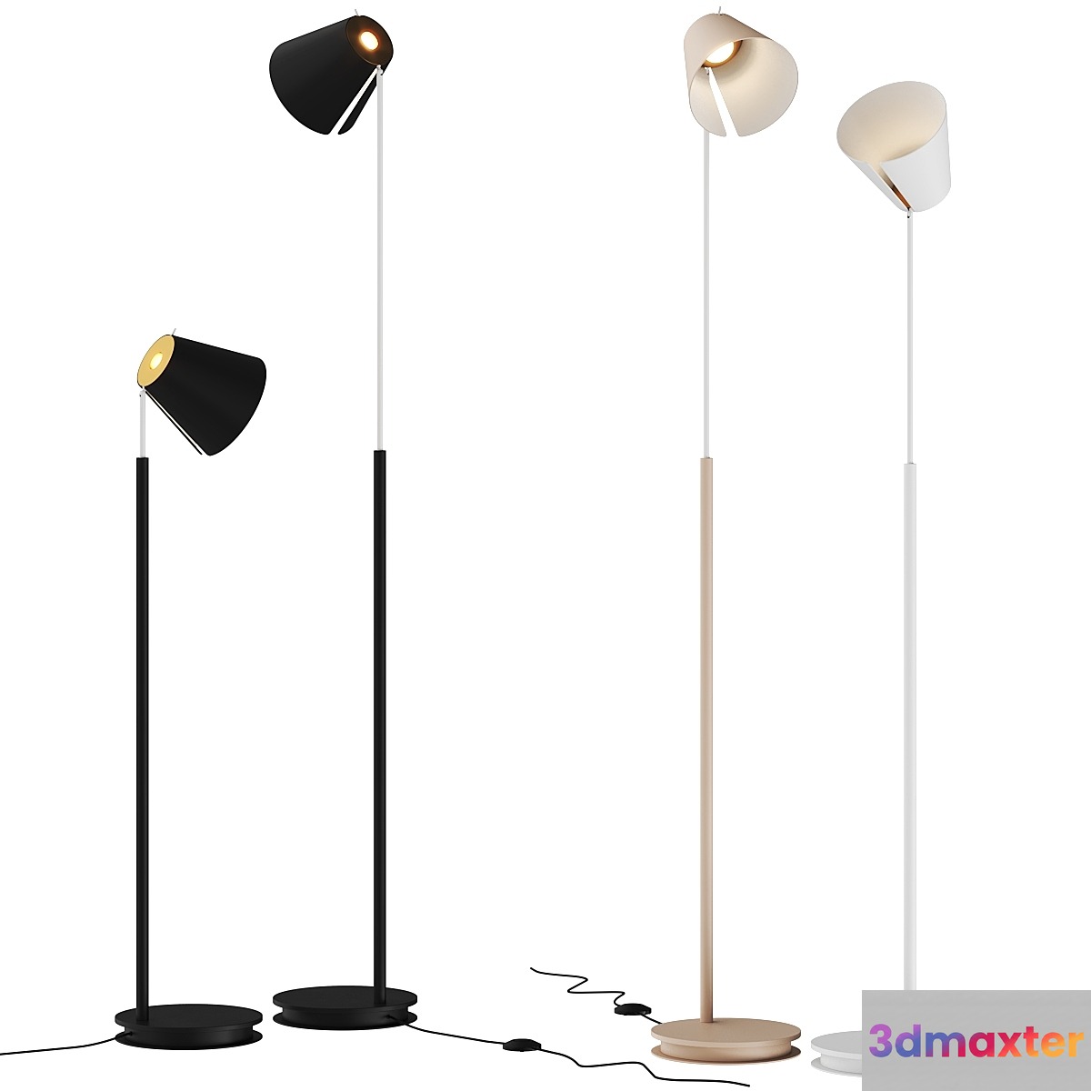 Fez S DTW Baltensweiler Floor Lamp 3D Max