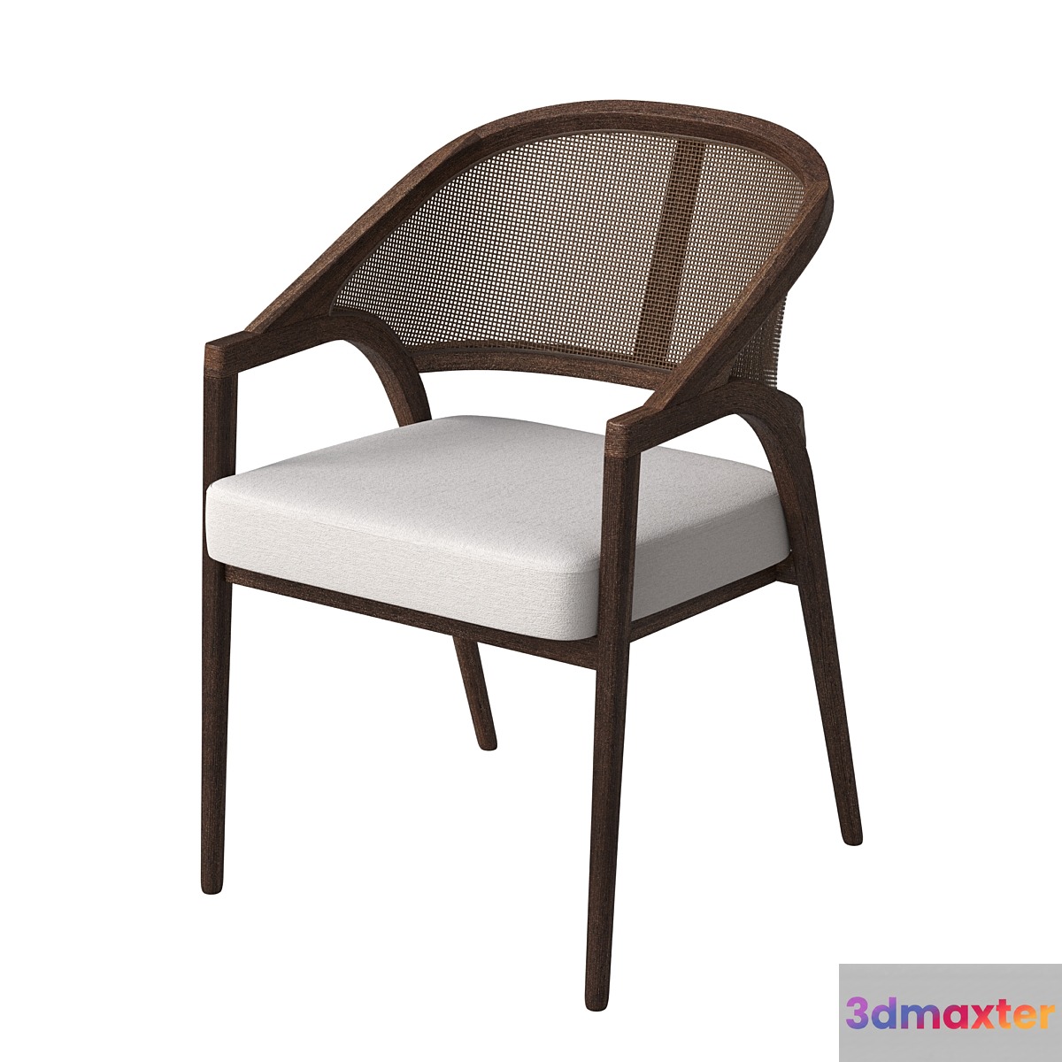 Aimee Dining Arm Chair in Cinder
