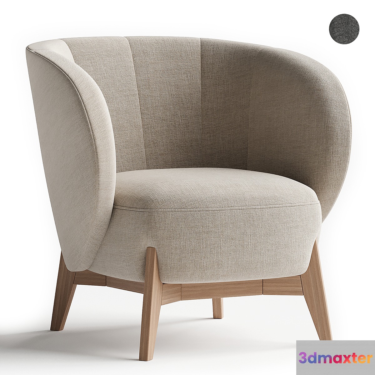 Armchair Tilar 3D Max