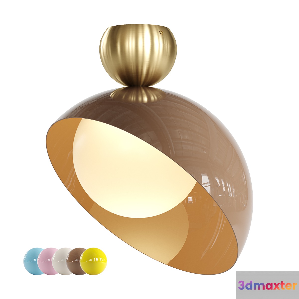 Aurora Ceiling Lamp by Italamp 3D Max
