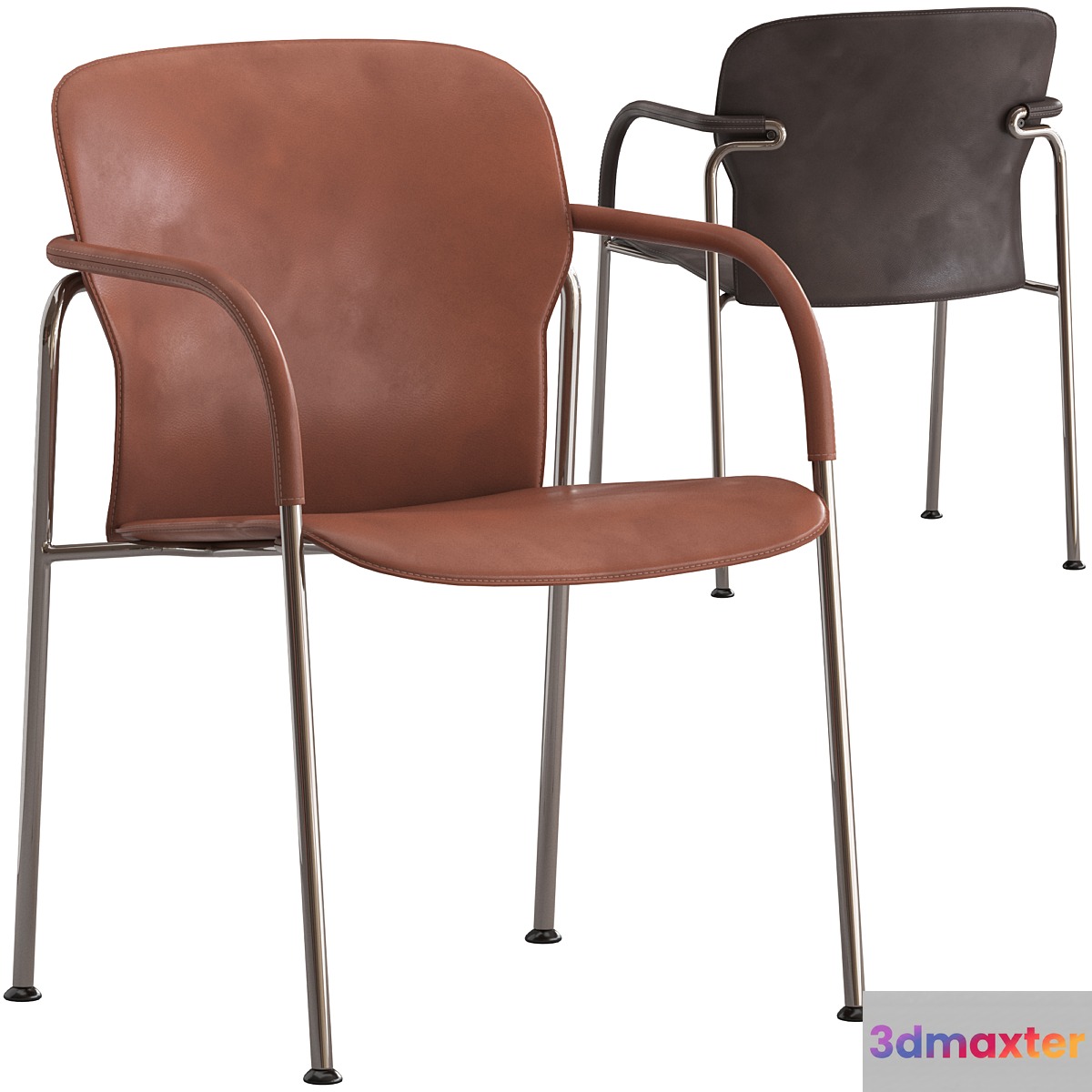 CB2 Pesaro Chair 3D Max