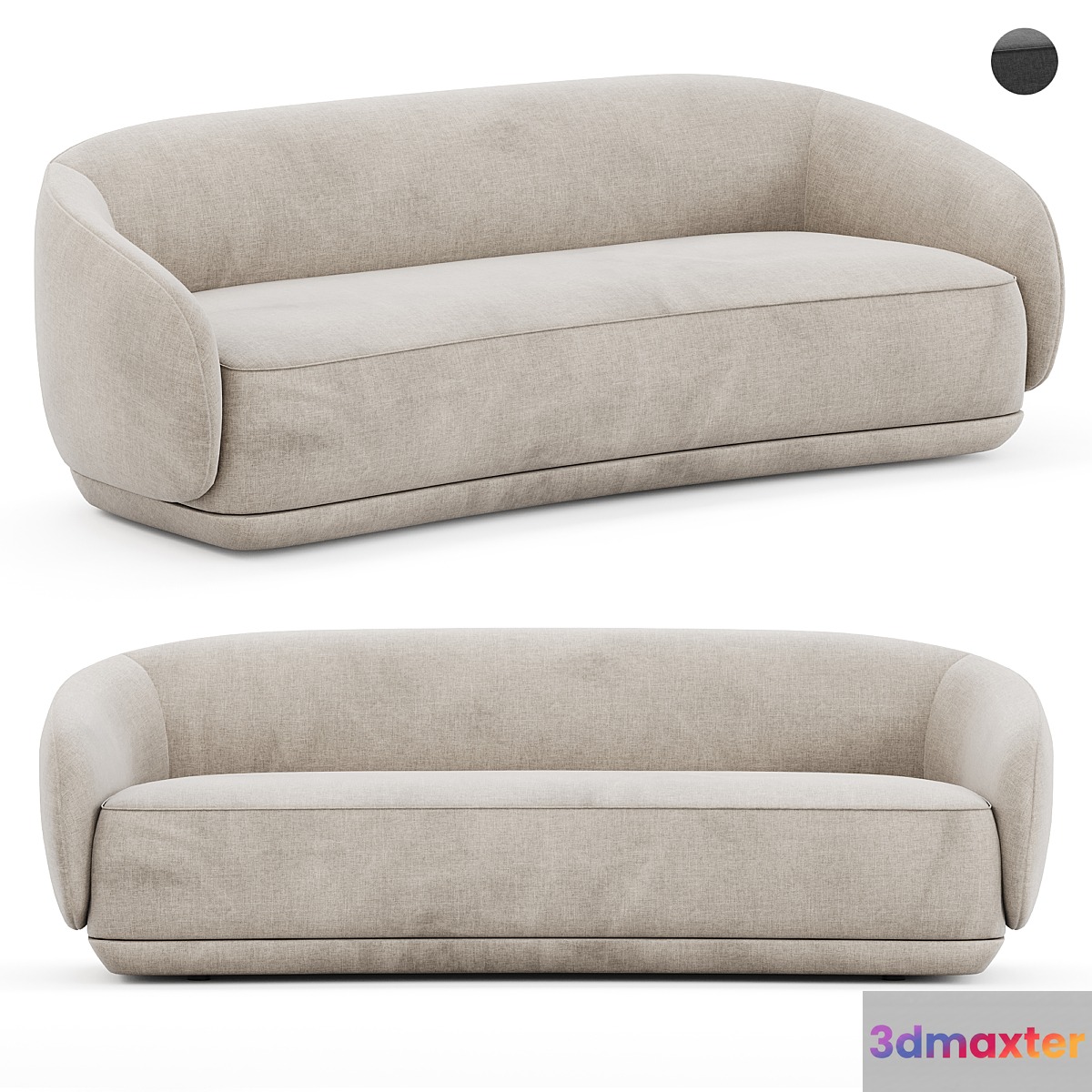 Bolzano sofa by BoConcept - No.2 3D Max