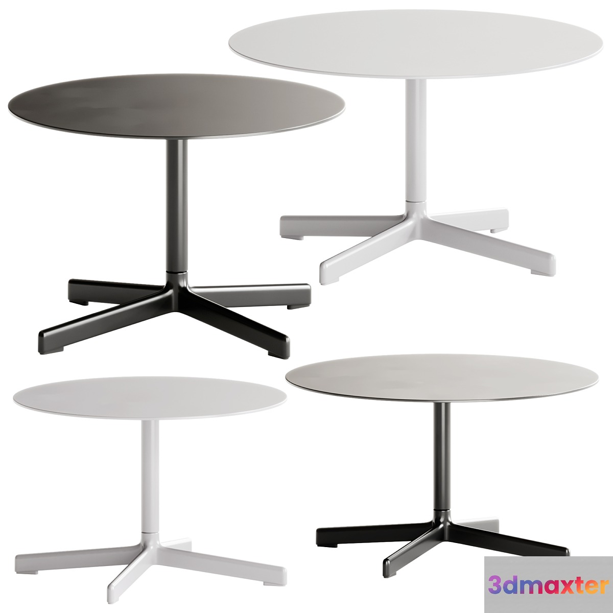 Hay Neu Coffee Tables 3D Max