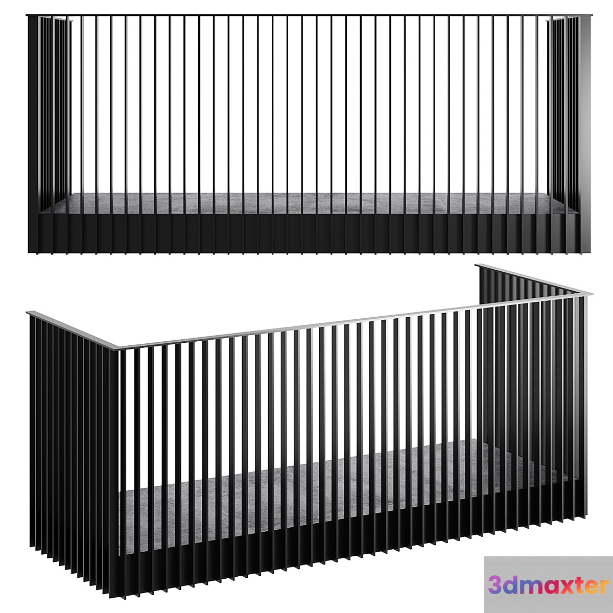 Railing 43 3D Max