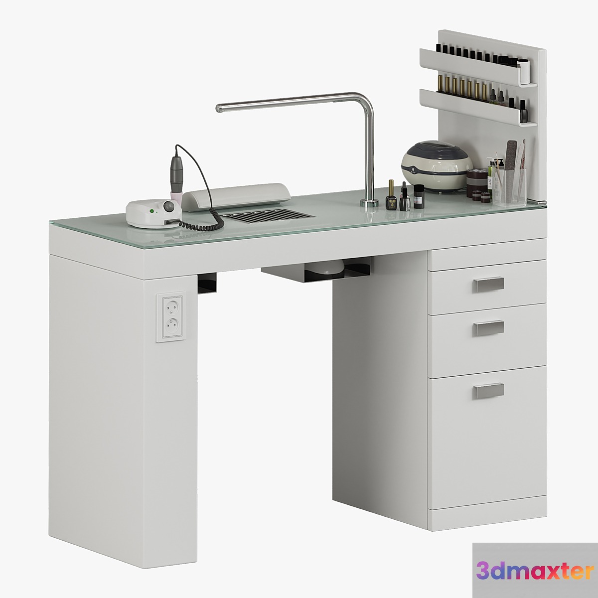 Manicure table SMART NAILS Maletti _ Nilo 3D Max Manicure table SMART NAILS Maletti _ Nilo 3D Max