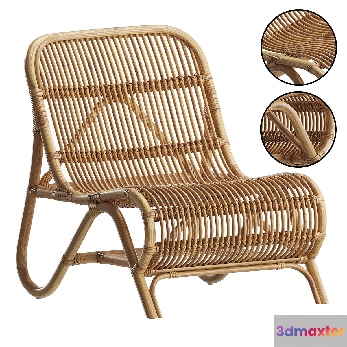 Rattan Accent Chair - No.2