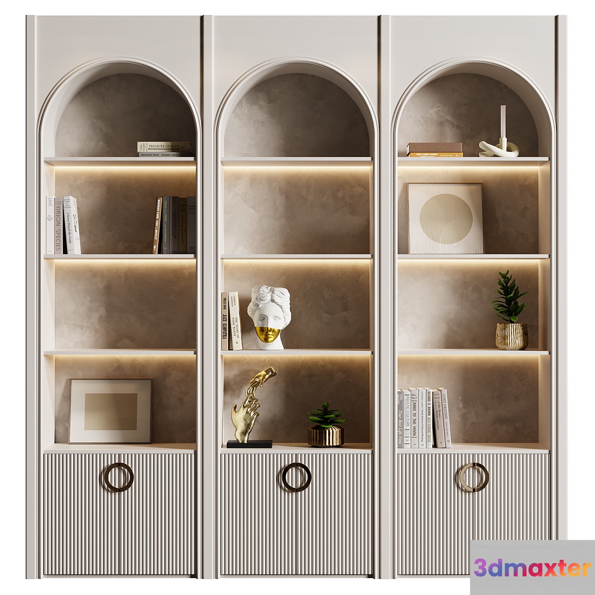 Neoclassical rack 5 3D Max