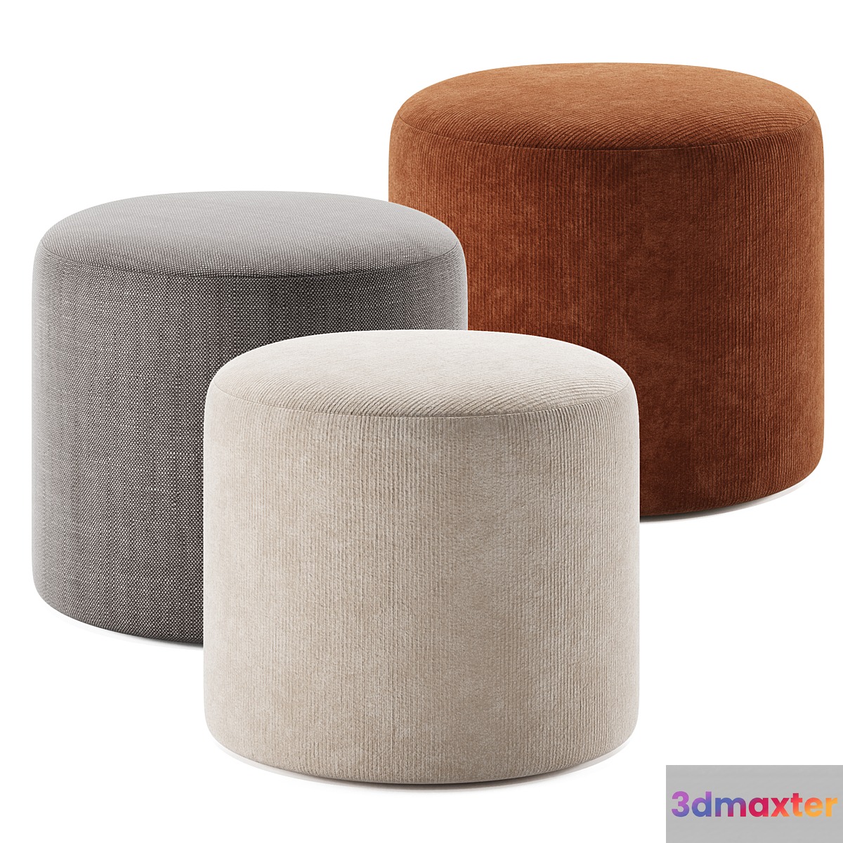KOFI-2 Pouffe by Divan.ru 3D Max