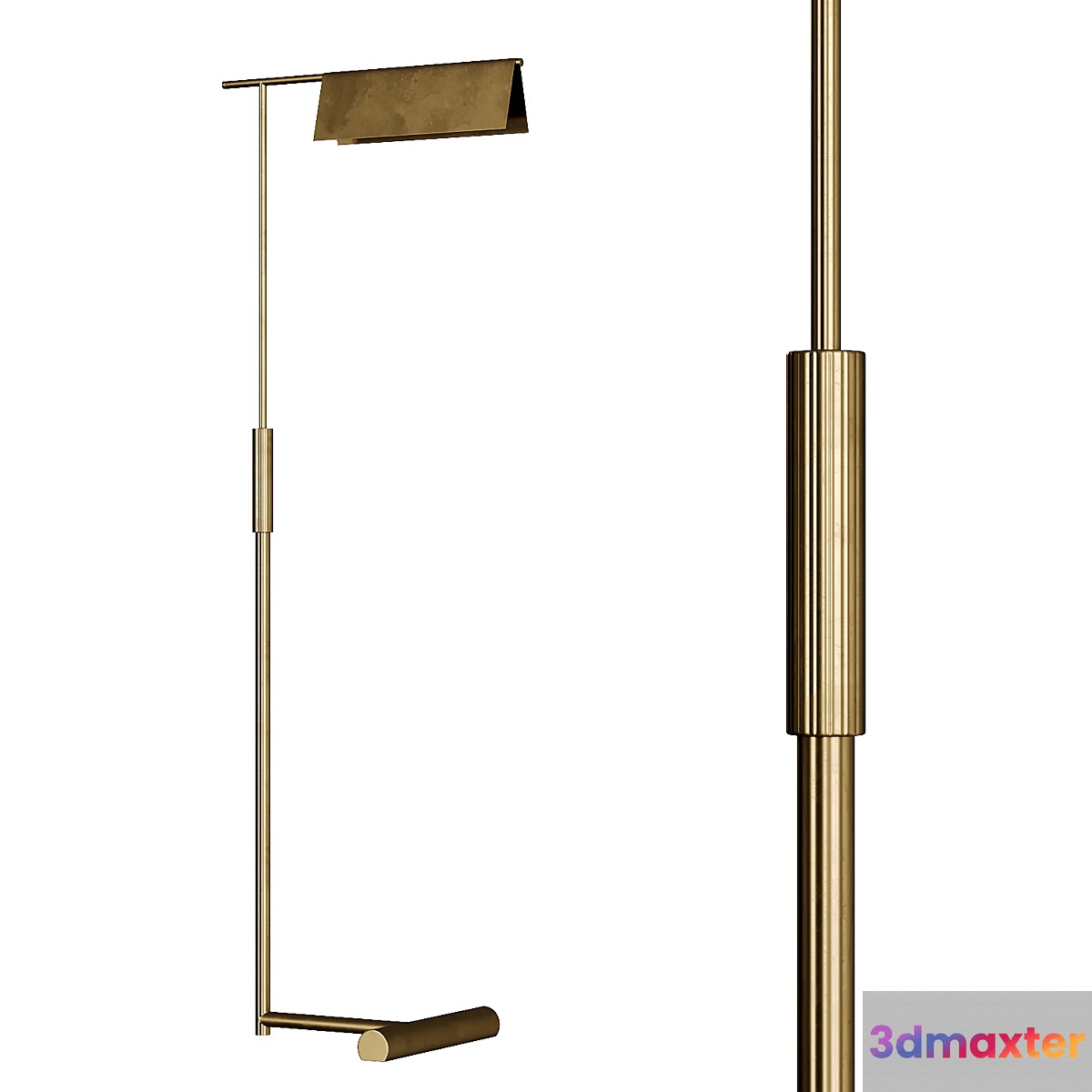 Floor Lamp Foles by Generation Lighting Studio 3D Max
