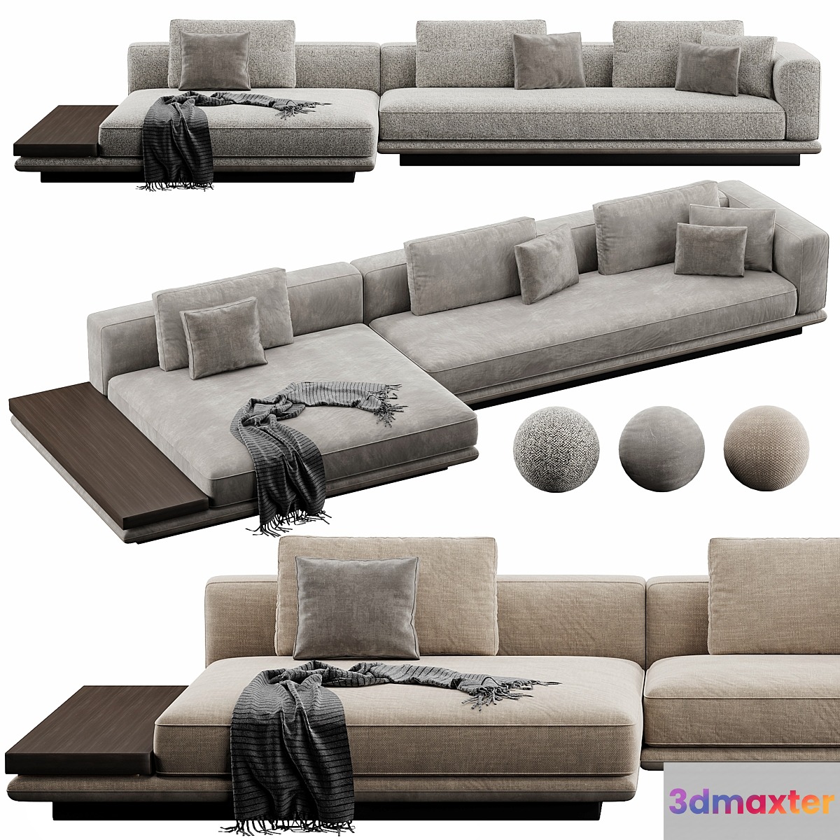 Minotti Horizonte 3D Max