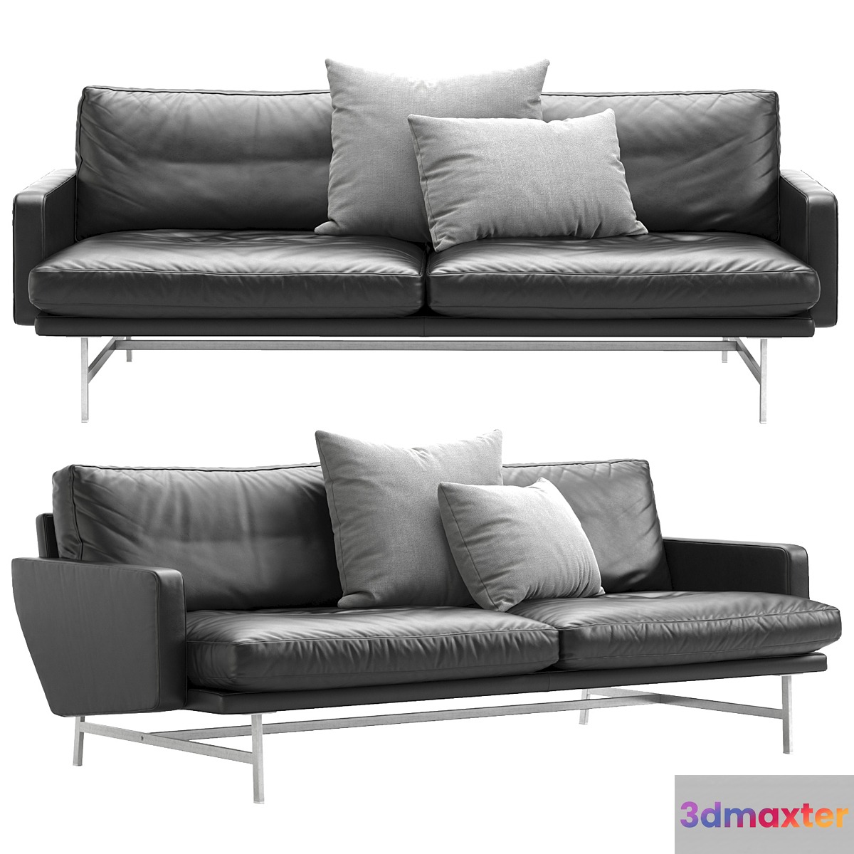 Lissoni Sofa - No.2 3D Max