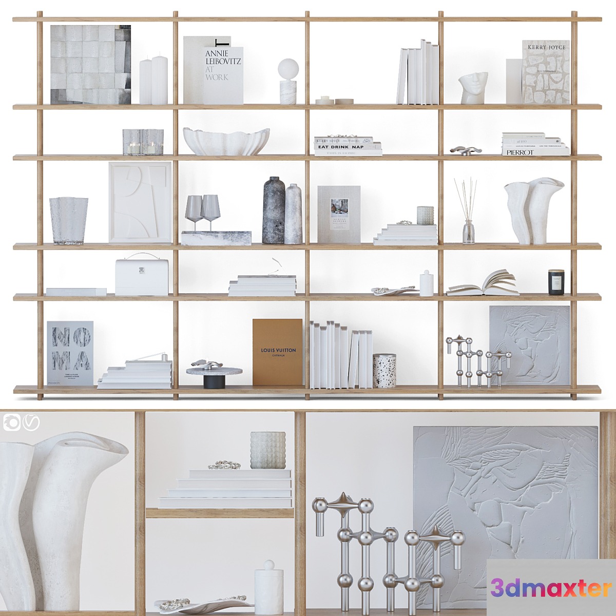 Shelving unit Fogia Bond 3D Max