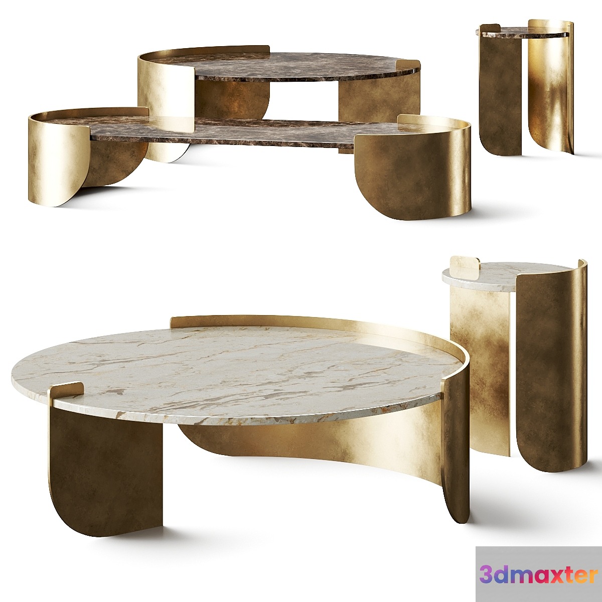 Casa +39 Encore Italia Osiris Coffee Tables 3D Max