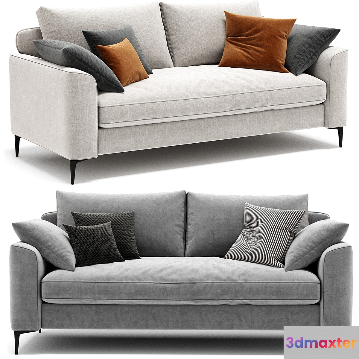 Santiago Pillow Arm Sofa