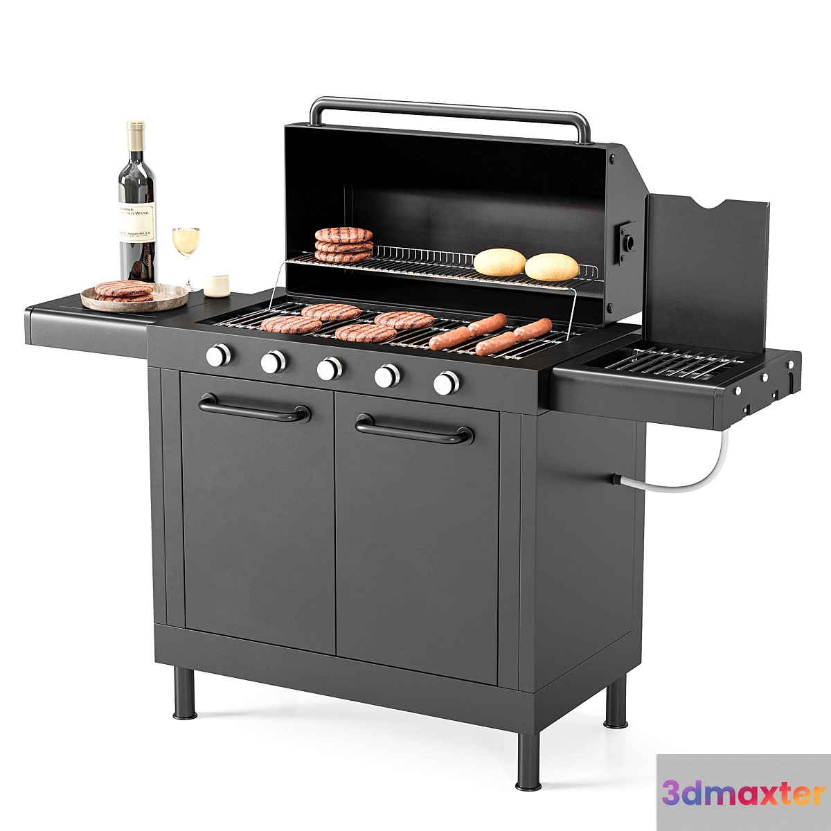 Barbecue 43 3D Max