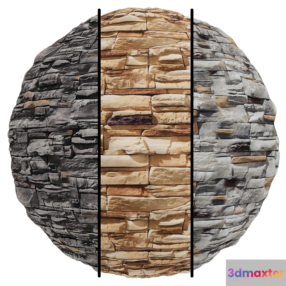 FB690 MOUNTAIN LEDGE DS-30-02 SERIES(SUZUKA®) | 3MAT | 4k | seamless | PBR 3D Max