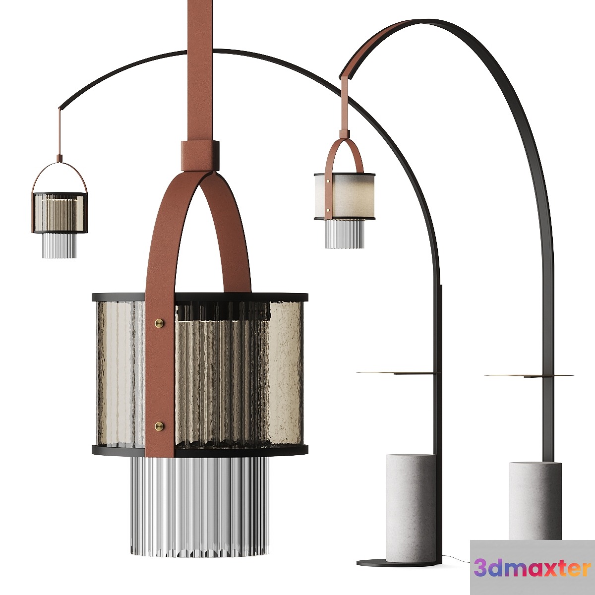 Paolo Castelli Fanus Floor Lamp 3D Max