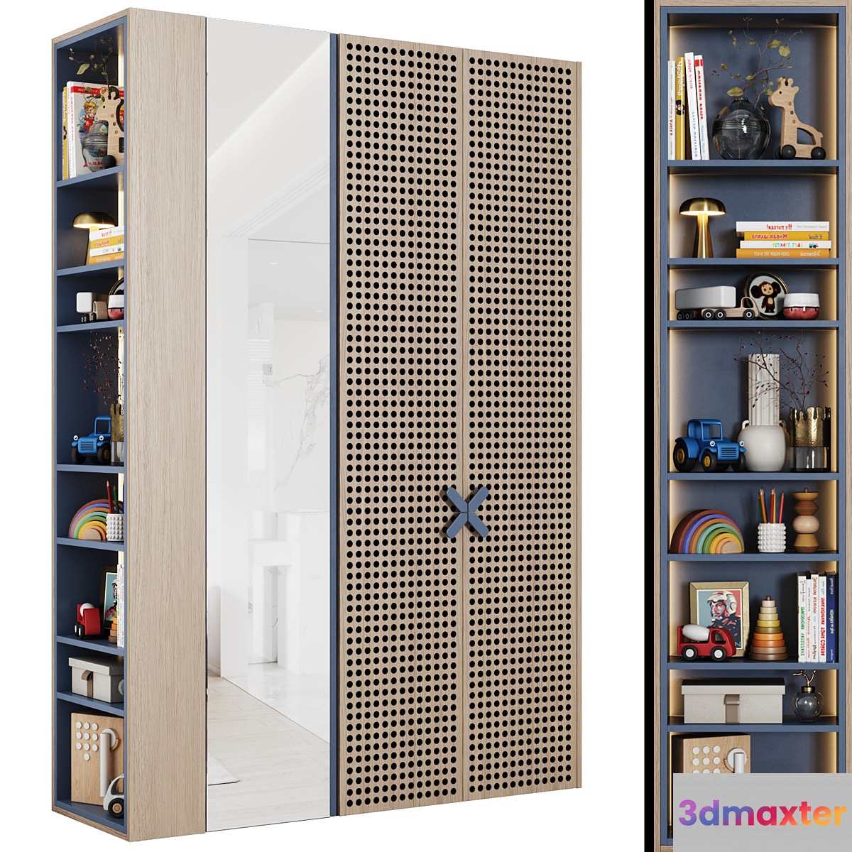 Modular children's wardrobe 03