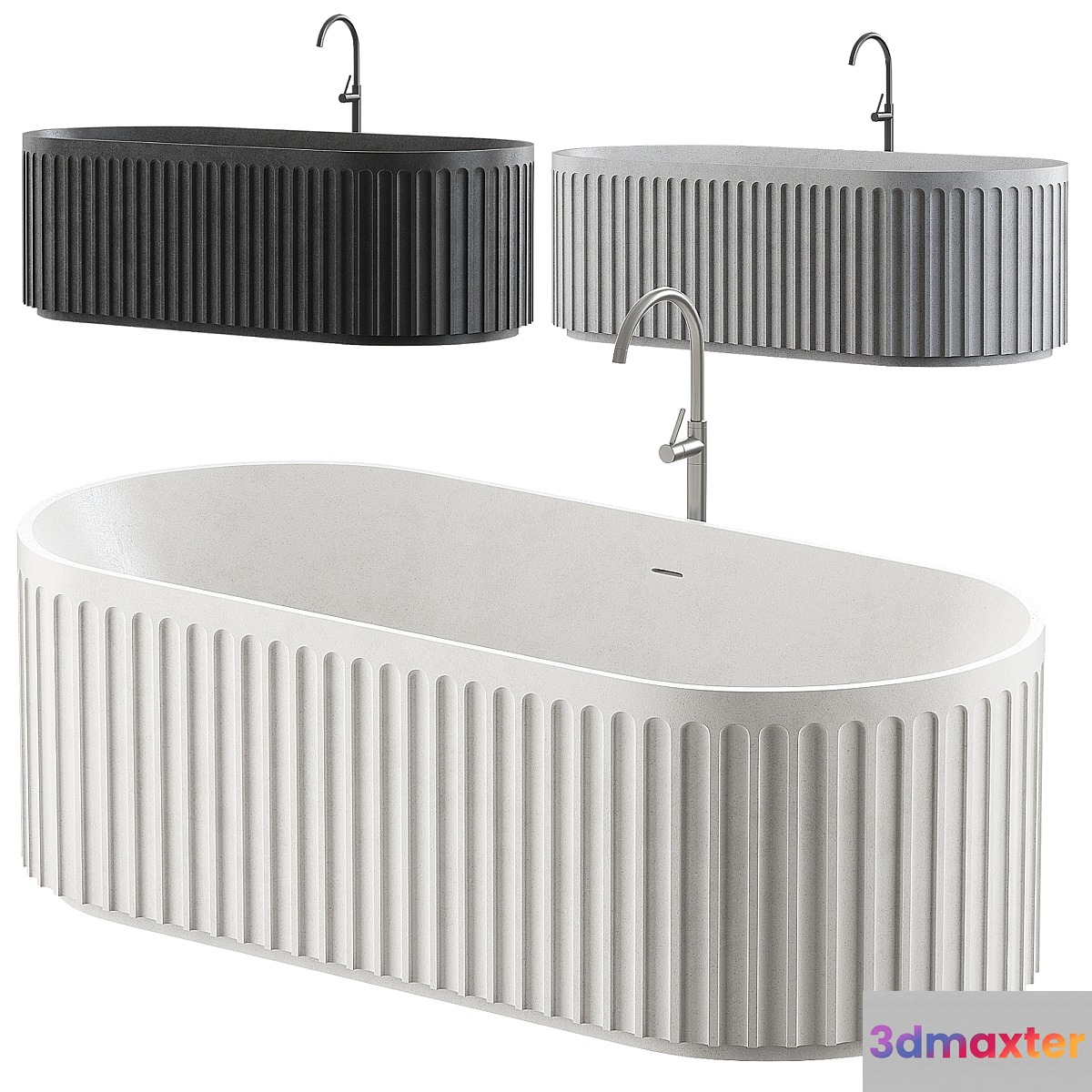 Doric Bath 3D Max