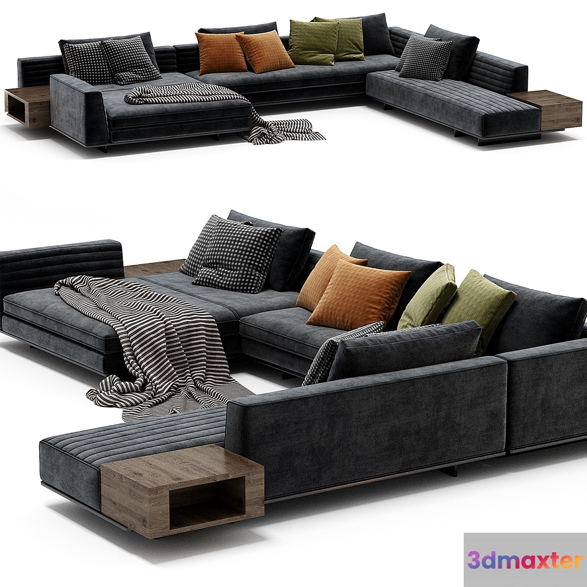 Minotti Roger 3D Max