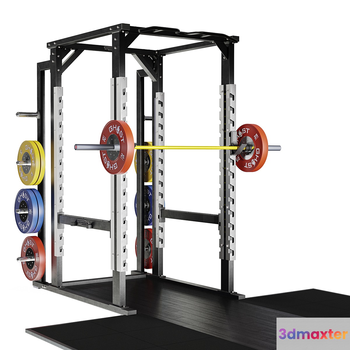 Technogym Olympic Power Rack 3D Max