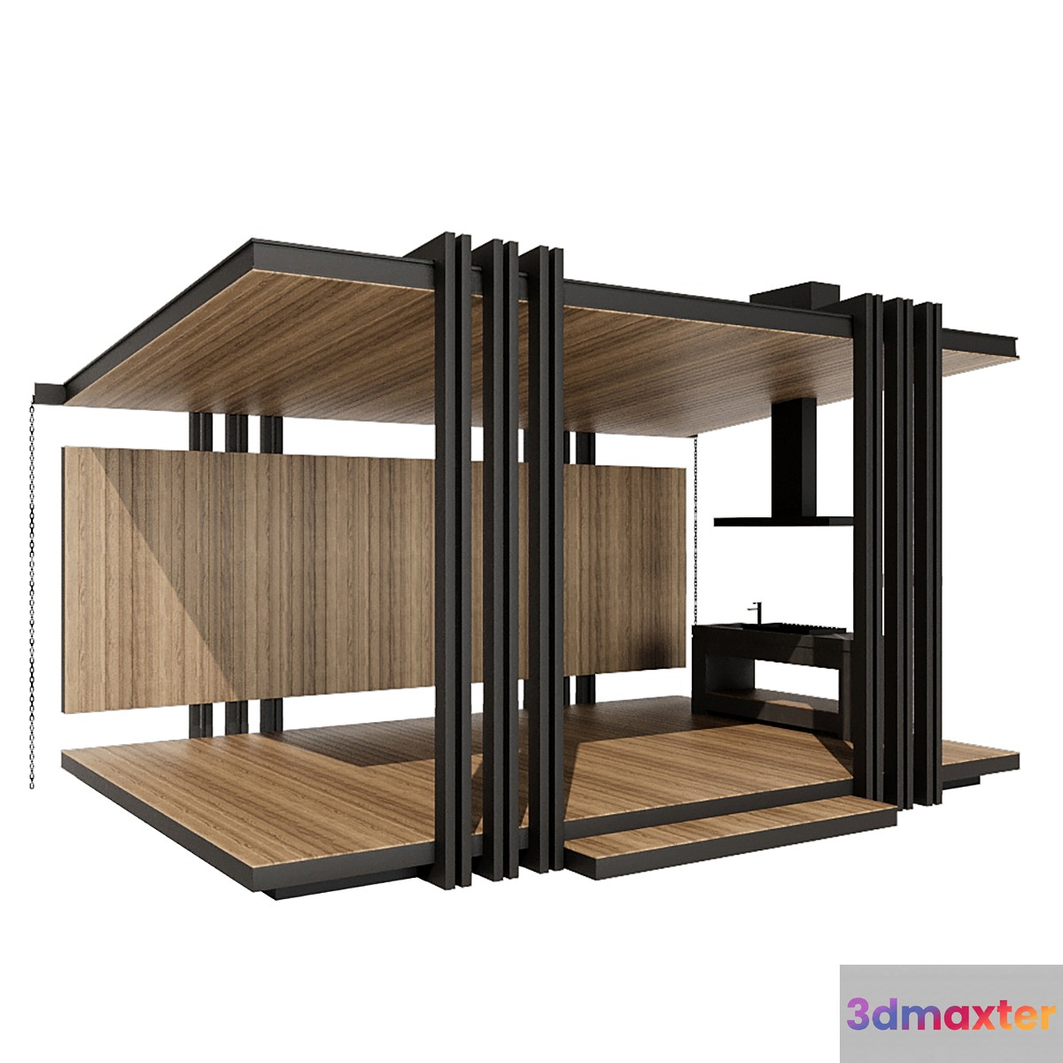 Gazebo 1 3D Max