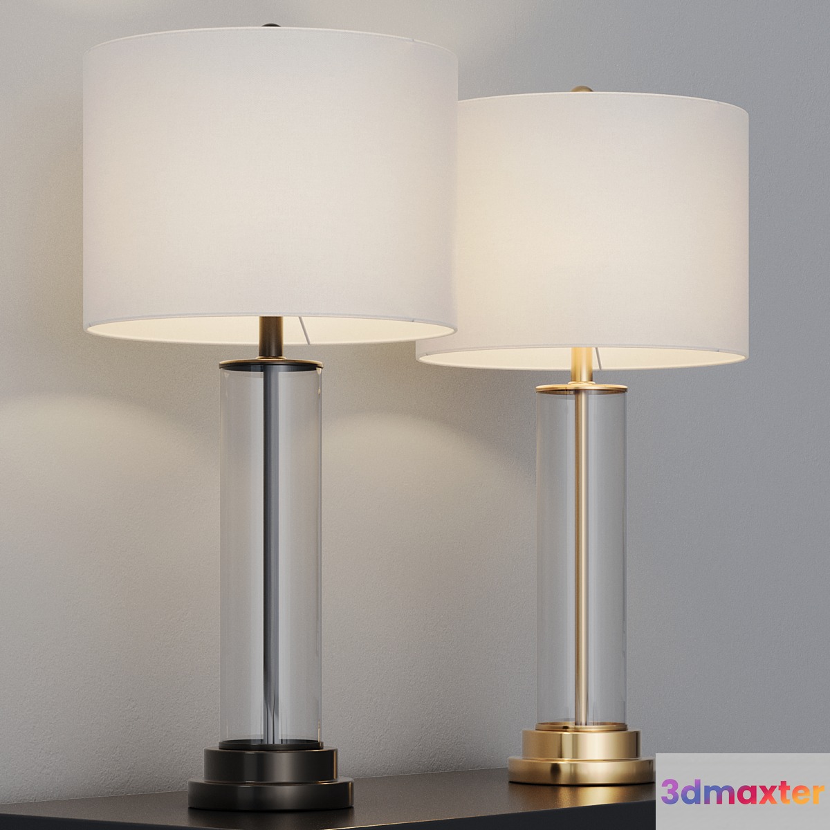 Table lamp Dantone Home Lynette 3D Max