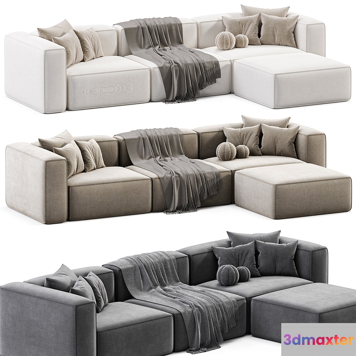Sofa Modulowa By Westwing 3D Max