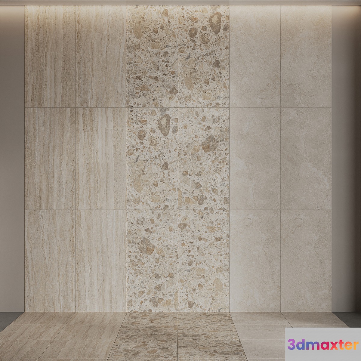 Vitra CityStone Collection 3D Max