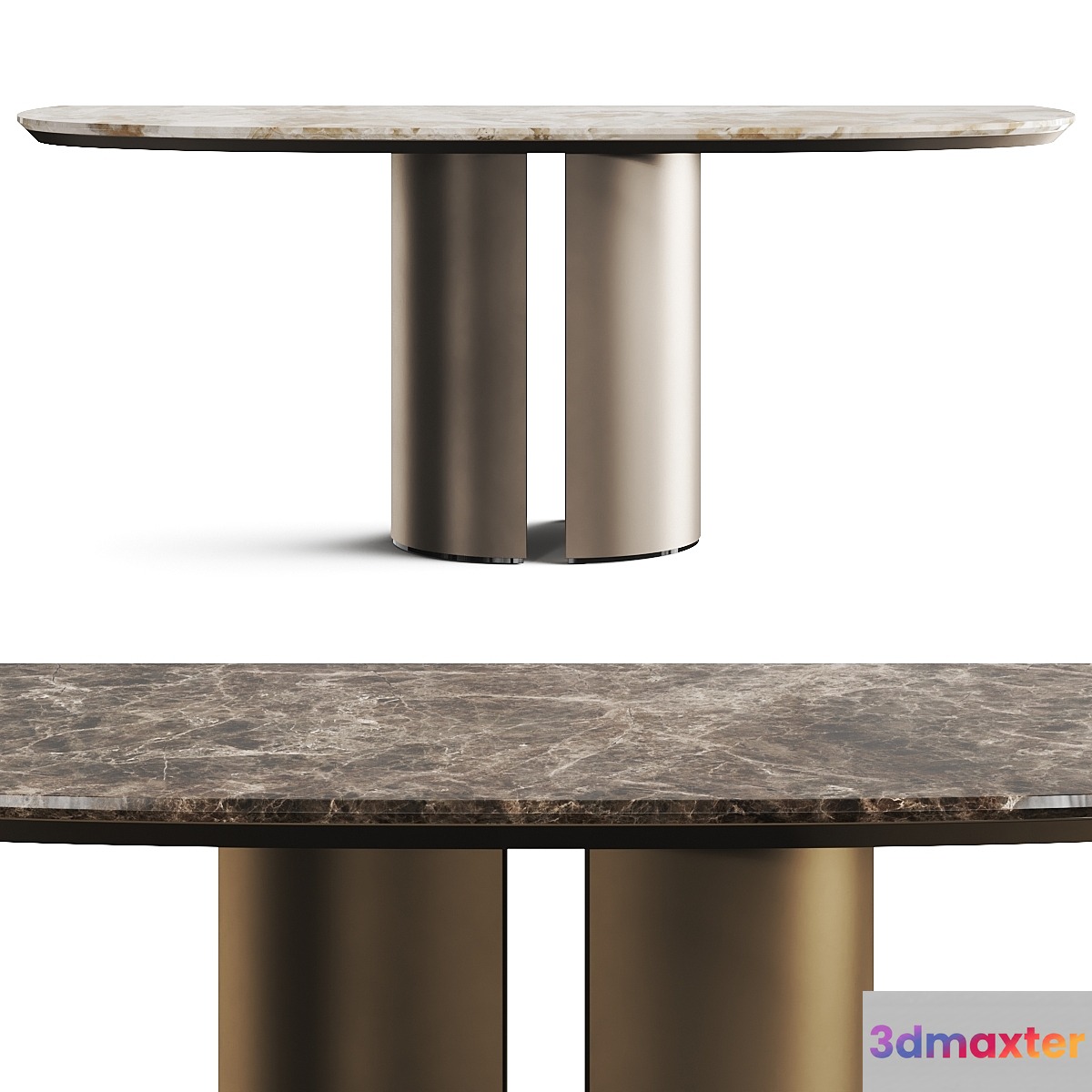 Eforma Dora Console Tables - No.2 3D Max
