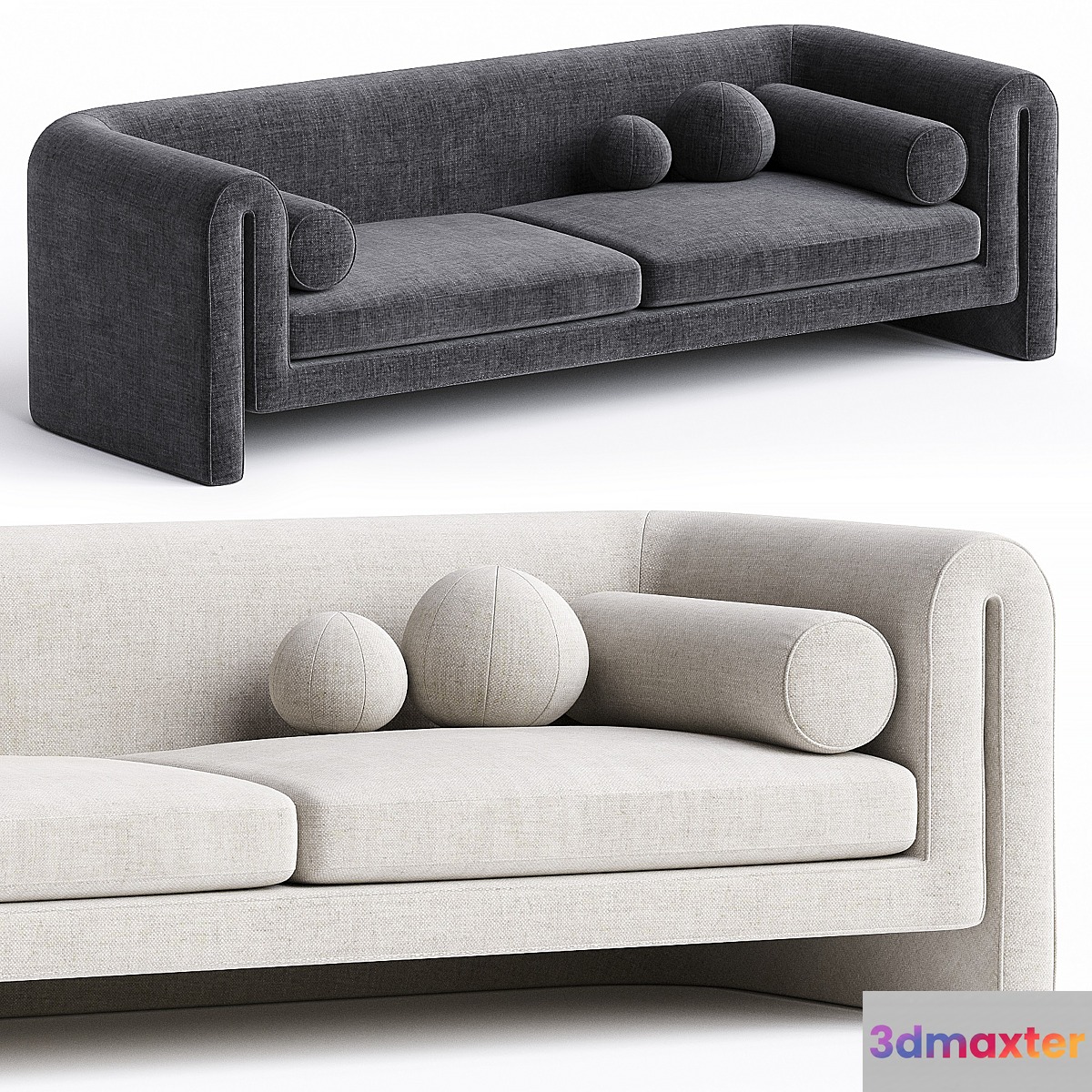 Judo Sofa - No.4 3D Max