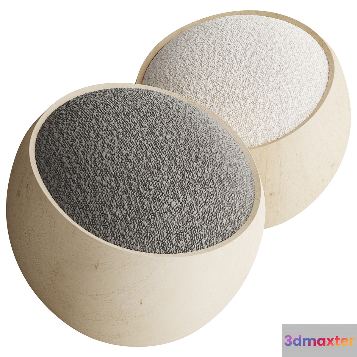 Riva BIGNÉ DI IGINIO MASSARI | pouf 3D Max