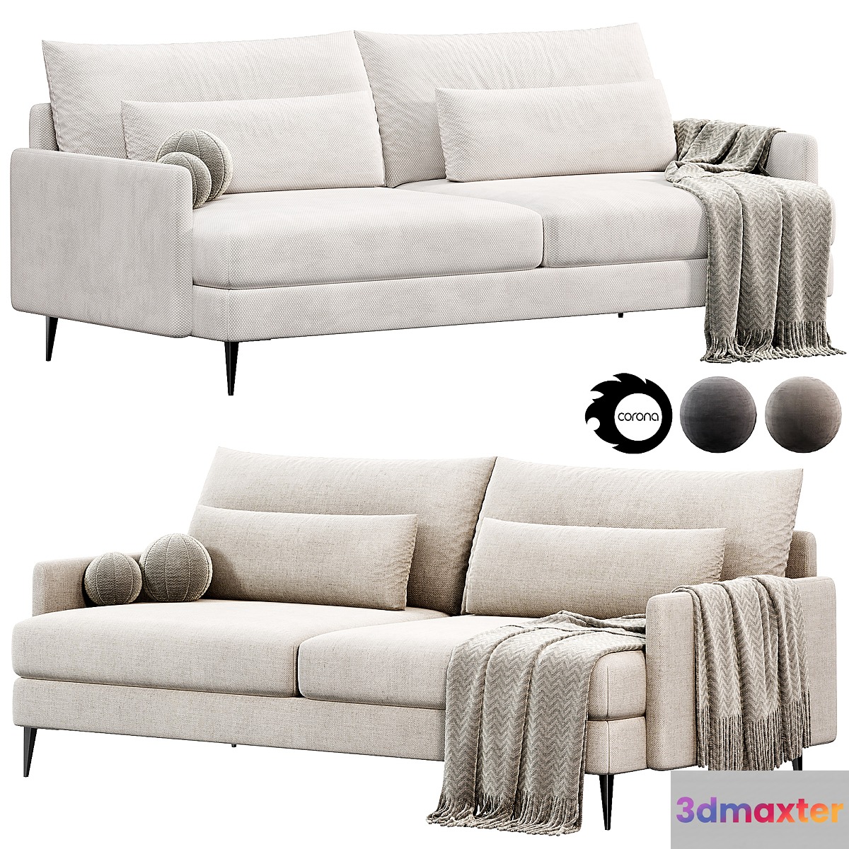 FEEL Sofa by Hauska sofas 3D Max