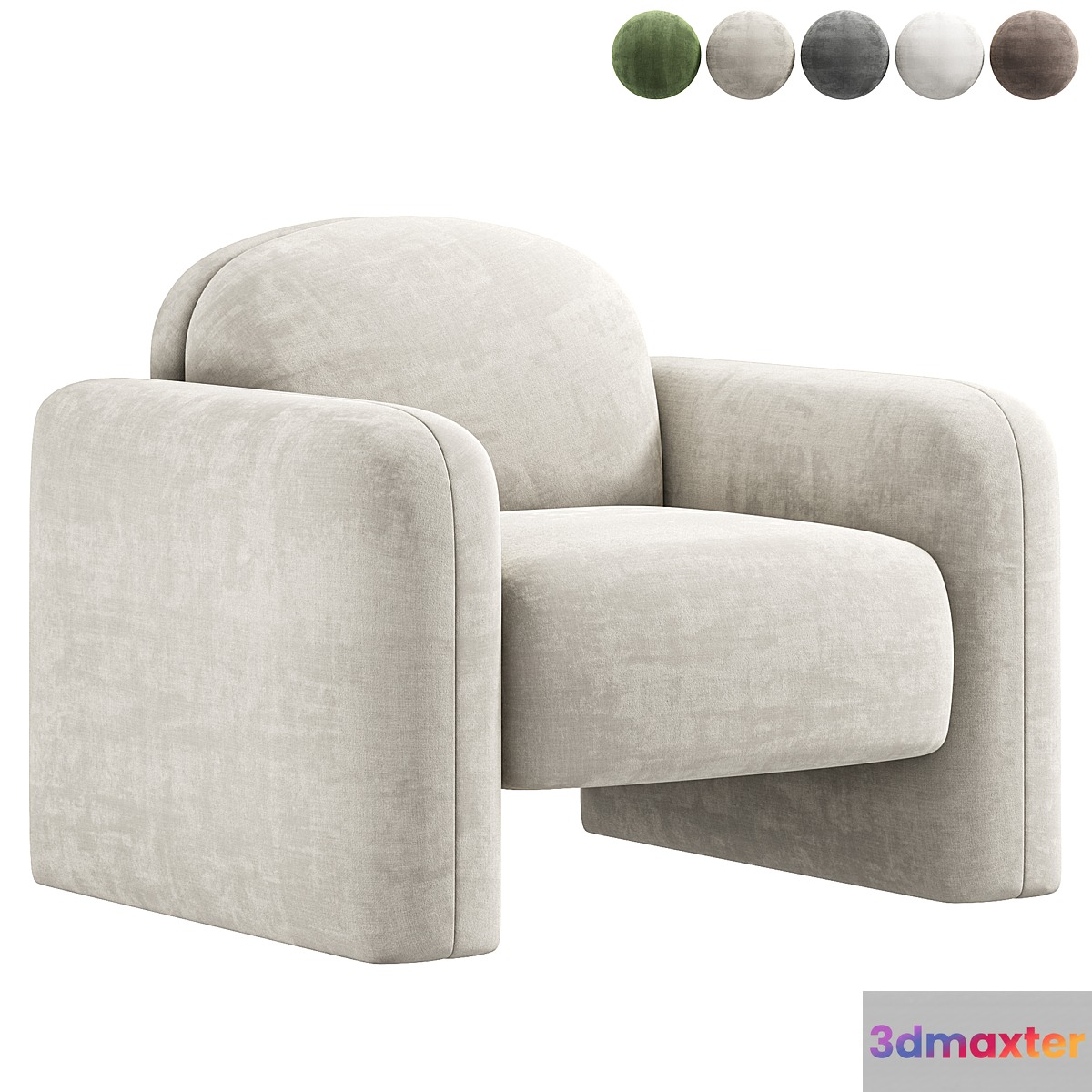 Sonoma Armchair By Vorsen - No.2 3D Max