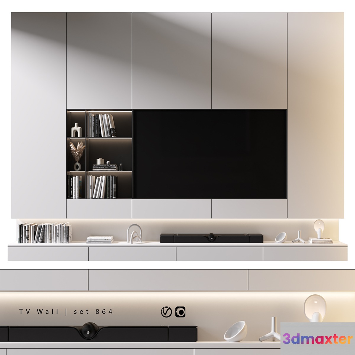 TV Wall | set 864