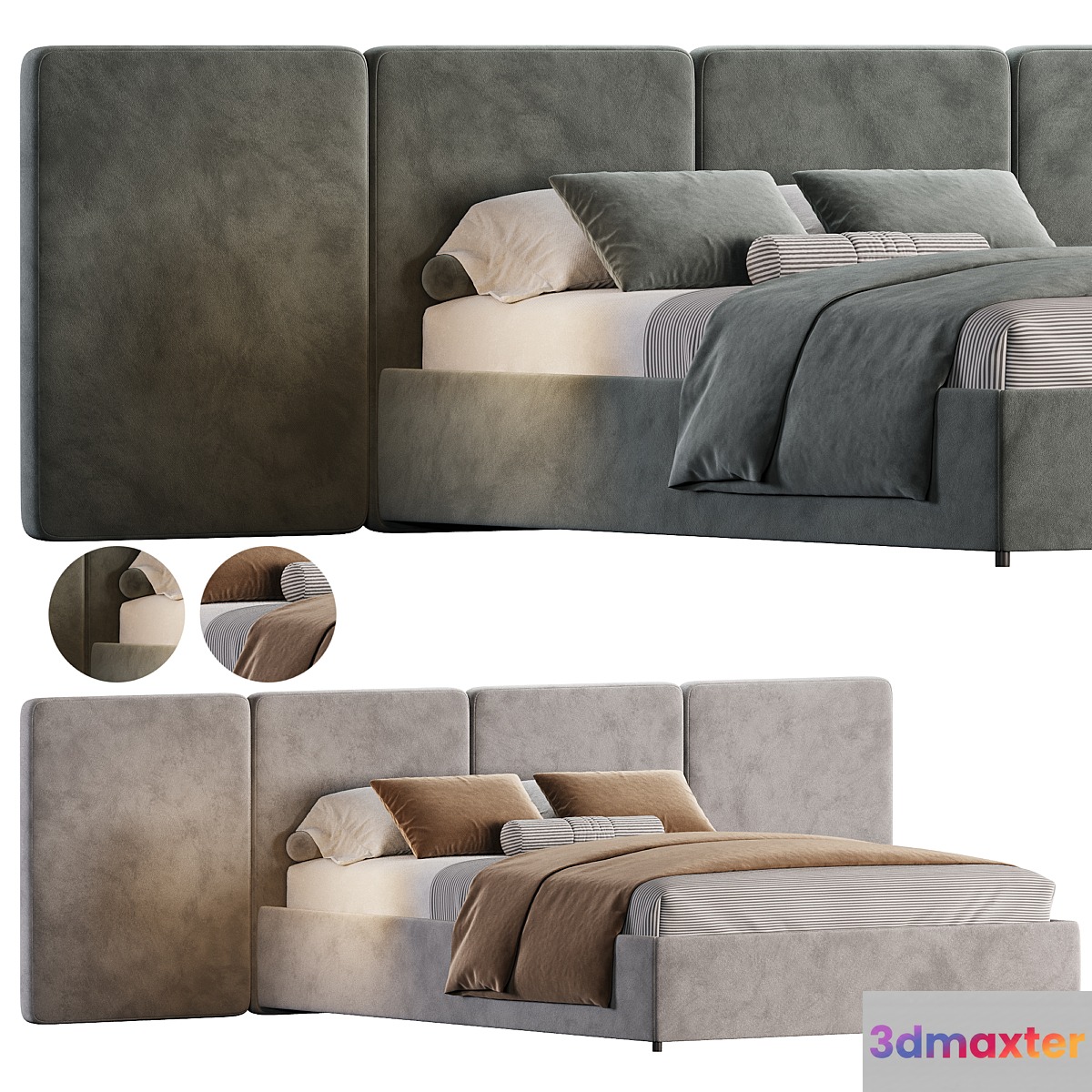 Bed Legend Wing 3D Max