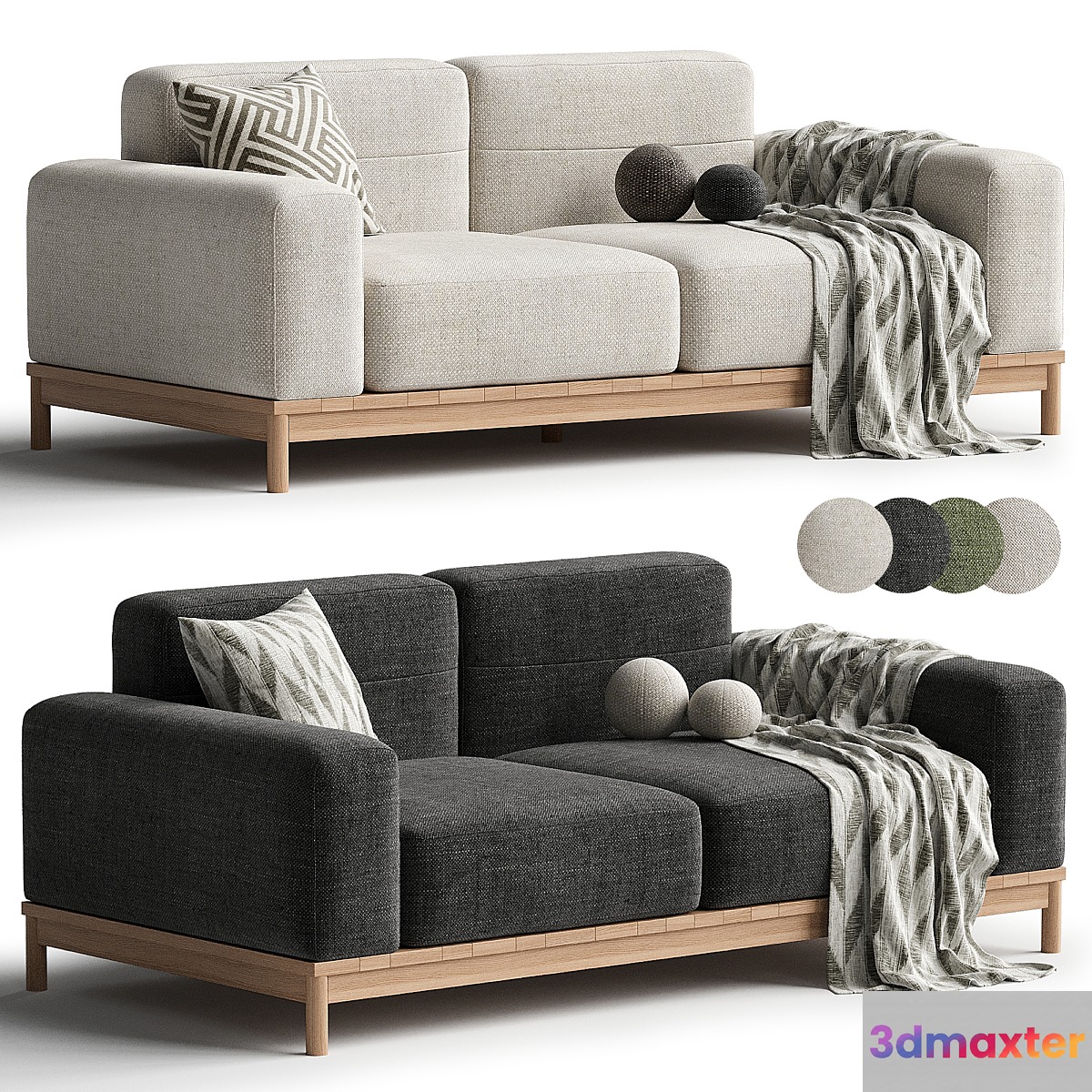 Barcode Sofa - No.2 3D Max