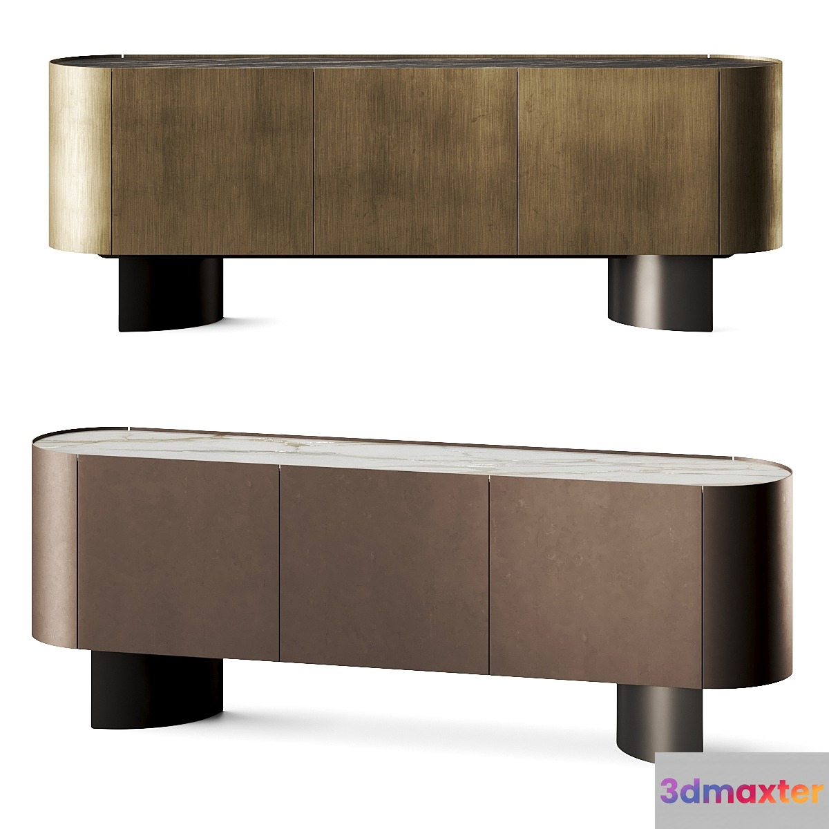 Cattelan Italia Savoy Sideboard 3D Max