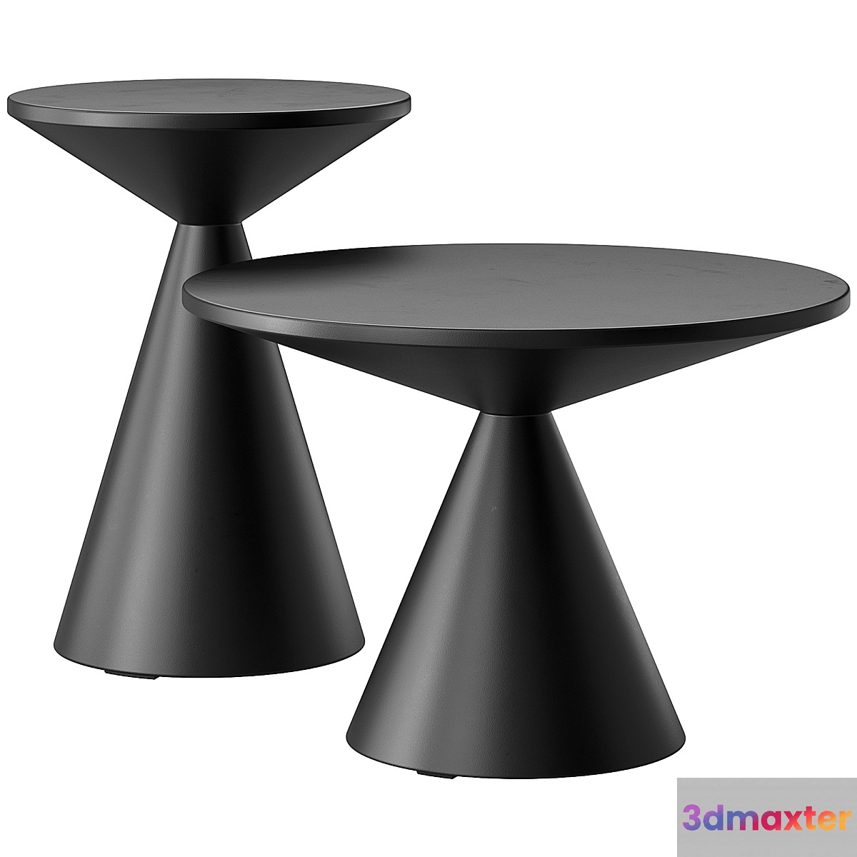 Studio Cone Coffee and Side Table 3D Max