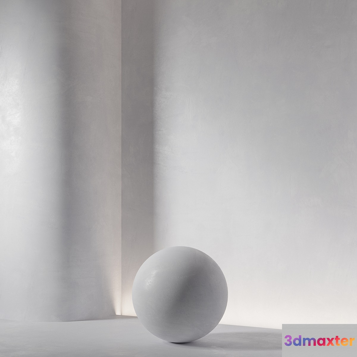 Decorative plaster. Seamless decorative plaster material 94 3D Max