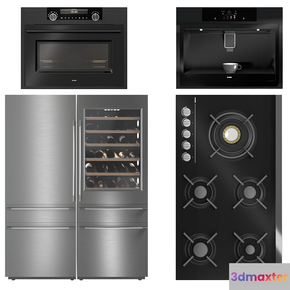 asko kitchen appliance 3D Max