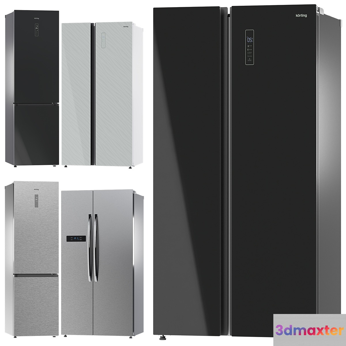 Korting collection of appliances_set 3 - No.2 3D Max