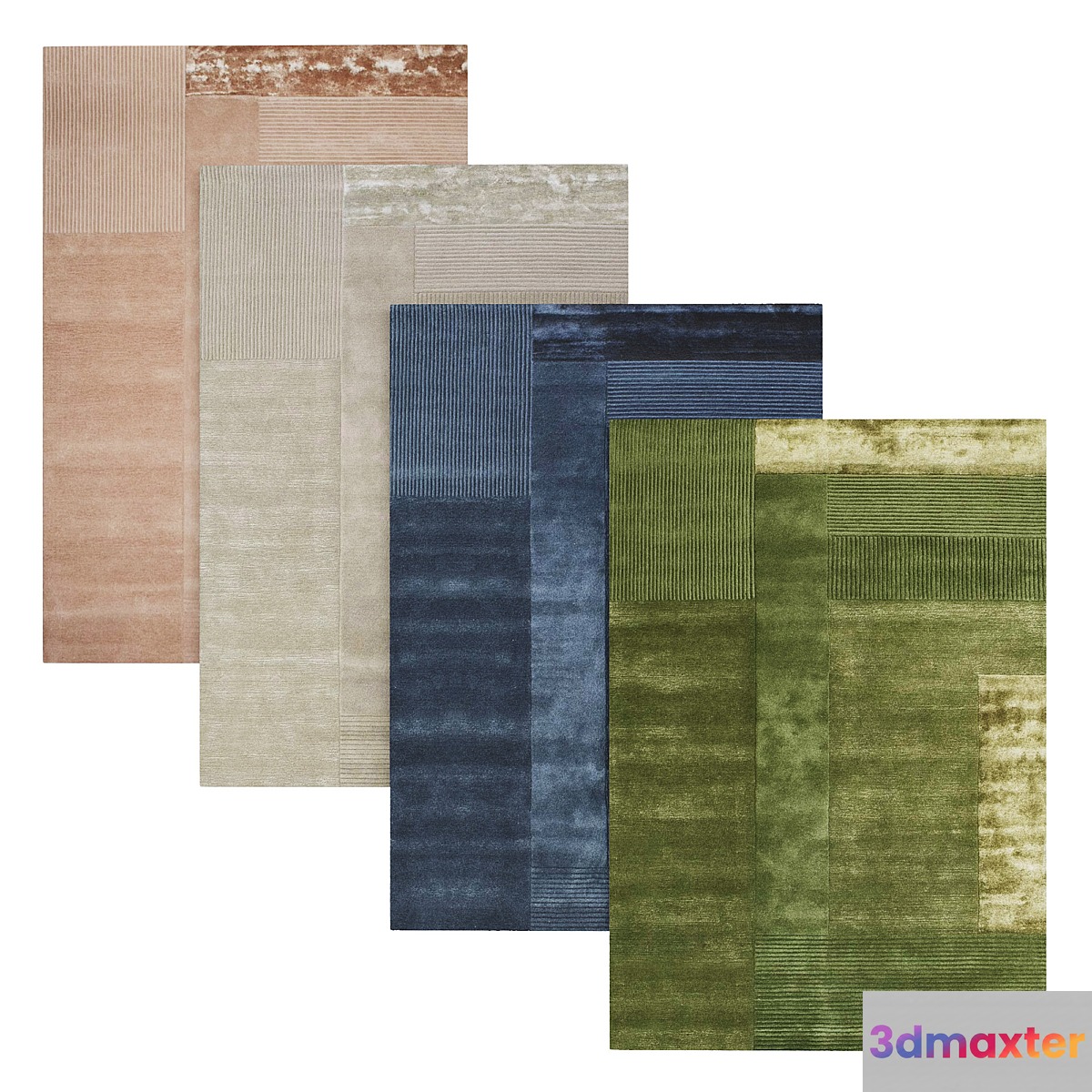 New rugs Collection 03 3D Max