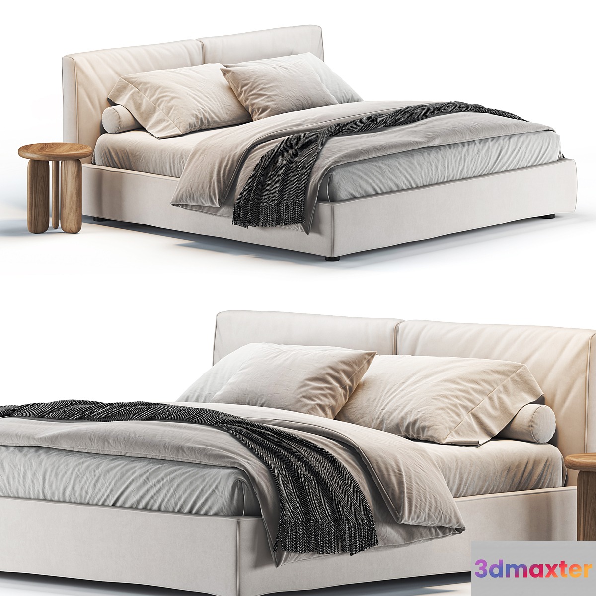 Ada Bed 3D Max