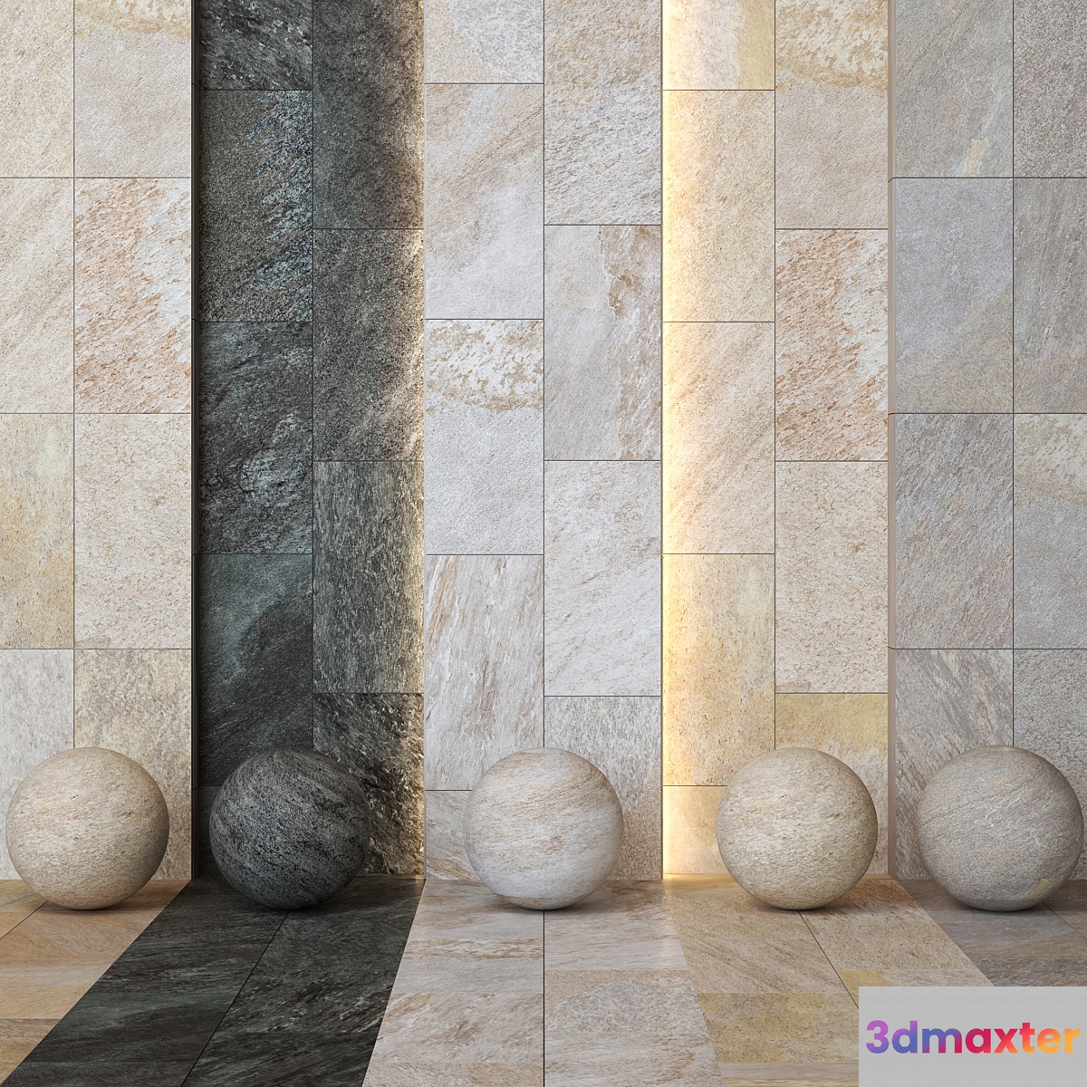 8 in 1 Keope Percorsi Quartz Pack Textures - vol 1