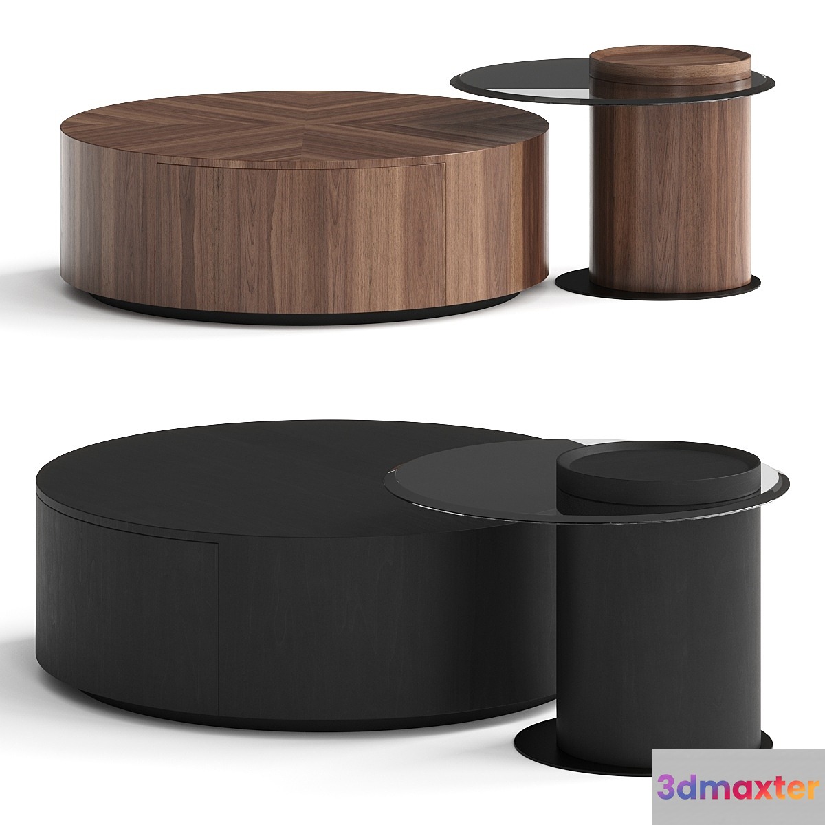 Circular Tea Coffee Table 3D Max