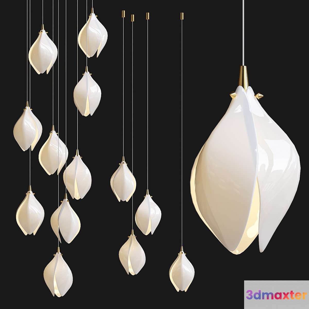 Bloom Pendant 931 lights - No.2